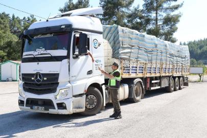 Muğla'da mobil kontrol noktalarında denetim