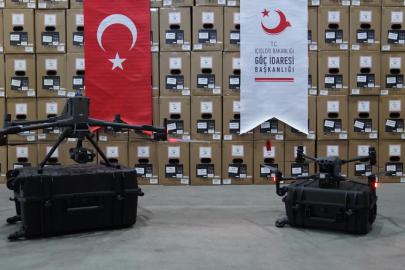 Sınır güvenliği için 391 dron envantere alındı