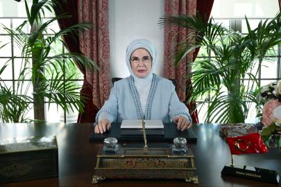 6. Lider Eşleri Zirvesi'ne Emine Erdoğan'dan video mesaj