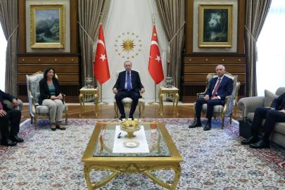 Cumhurbaşkanı Erdoğan, DEM Parti heyetini kabul etti