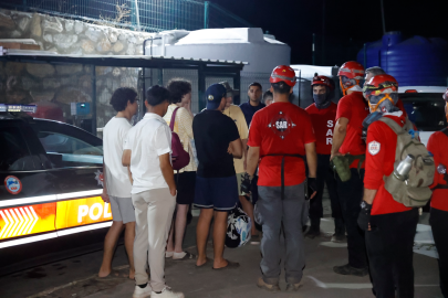 Ormanda kaybolan 5 genç kurtarıldı