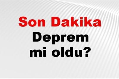 Son dakika Gaziantep'te deprem mi oldu? Az önce deprem Gaziantep'te nerede oldu? Gaziantep deprem Kandilli ve AFAD son depremler listesi 09 Ağustos 2026