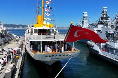 TCG Savarona TEKNOFEST Mavi Vatan'da sergileniyor